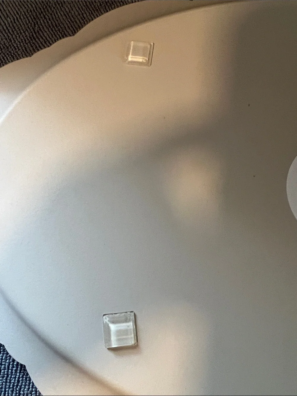 Target Floral Leaf White Serving Platter with Green and yellow Accents 3/$25